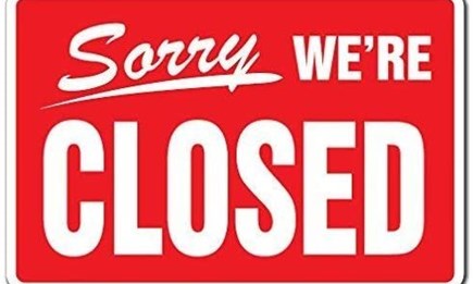 Wir haben vom 03.06. bis 06.06.21 geschlossen!