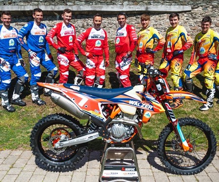 Die KTM und GASGAS Walzer Teamfahrer sind bereit! Die KTM und GASGAS Walzer Teamfahrer sind bereit!