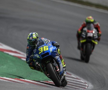 Joan Mir ergattert hart umkämpften 5. Platz in Katalonien Joan Mir ergattert hart umkämpften 5. Platz in Katalonien