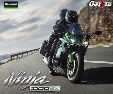 Kawasaki Ninja 1000SX bei Ginzinger! Kawasaki Ninja 1000SX bei Ginzinger!