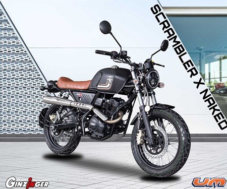 UM Scrambler X Naked 125- im Stau stehen war gestern! UM Scrambler X Naked 125- im Stau stehen war gestern!