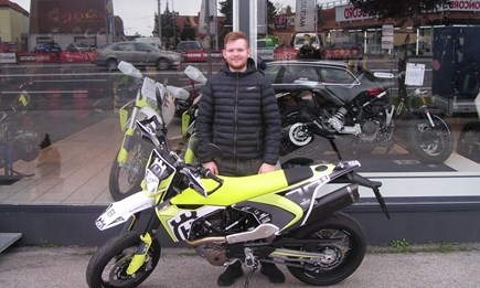 701 Supermoto startklar!!