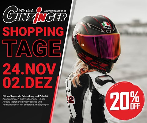 Shopping Tage -20%