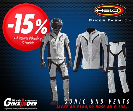 Held Kombi Sonic & Vento MINUS 15% Held Kombi Sonic & Vento MINUS 15%