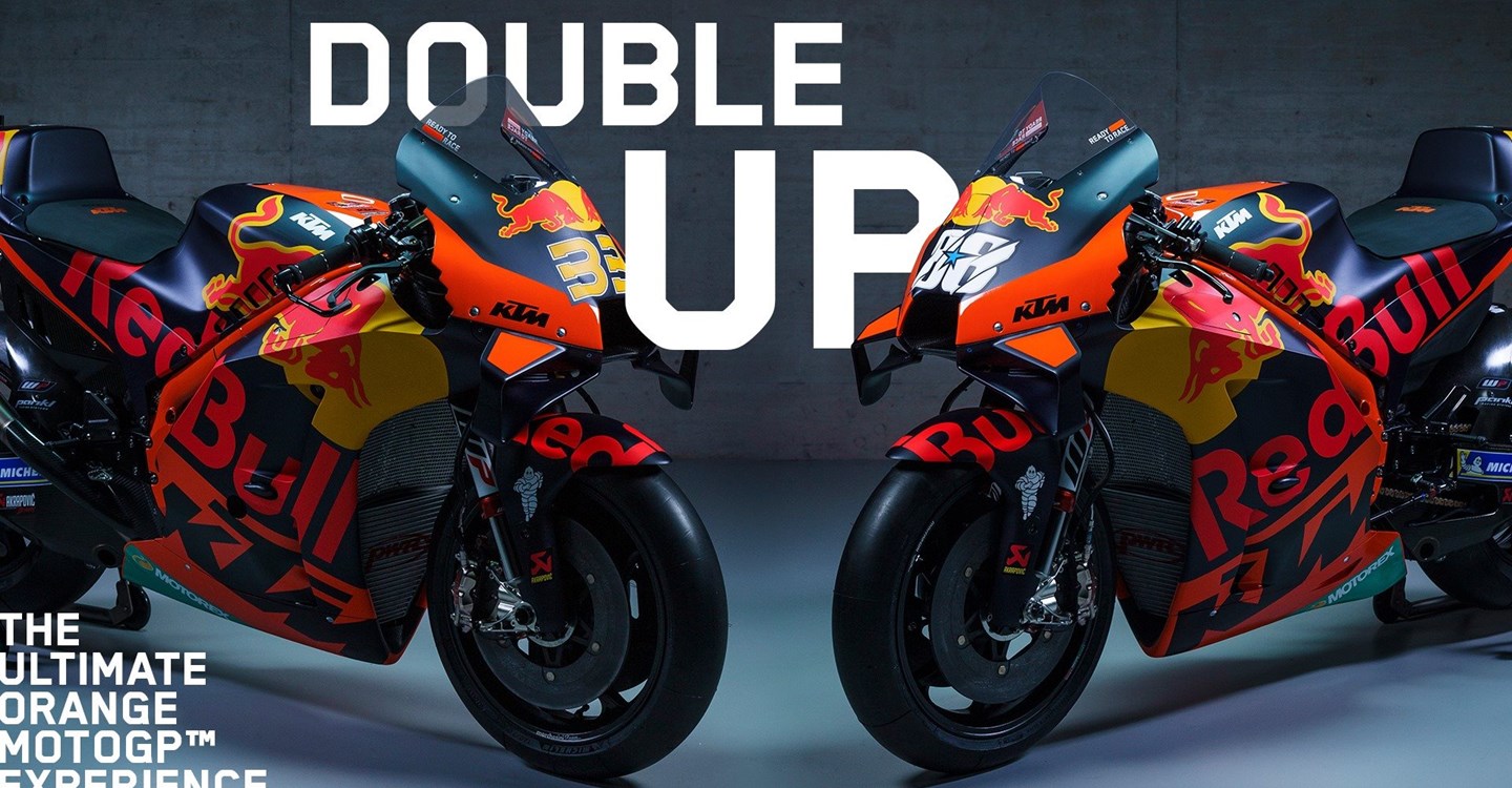 KTM DOUBLE UP! 