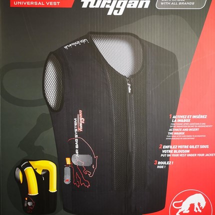 FURYGAN FURY AIRBAG SYSTEM passend für jede Jacke! 
FURYGAN FURY AIRBAG SYSTEM
    - Die autonome Jacke ohne Kabel und ohne Sensoren am Motorrad integrierbar
    - Universell ... Weiter >>