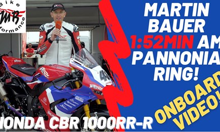 1:52,93min am Pan: Rundenrekord für die Honda CBR 1000RR-R von MB Bike Performance!