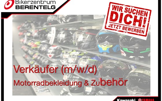 Verkäufer (m/w/d) für Motorradbekleidung + Teile/Zubehör - Bild 1 Verkäufer (m/w/d) für Motorradbekleidung + Teile/Zubehör - Bild 1