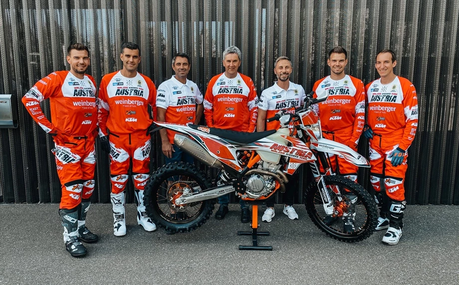 Das österreichische Nationalteam beim FIM International 6 Days of Enduro Rennen in Italien! Bild 3: Das österreichische Nationalteam beim FIM International 6 Days of Enduro Rennen in Italien!