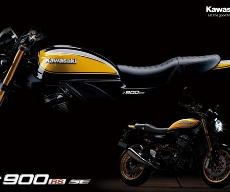 Die neue Kawasaki Z 900 RS SE 2022 - jetzt bestellen !