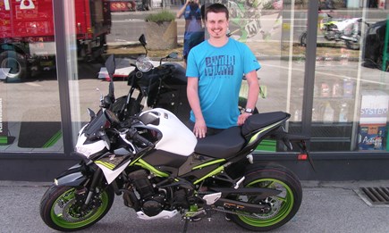 Z 900 - ein heiß begehrtes Bike ausgeliefert!