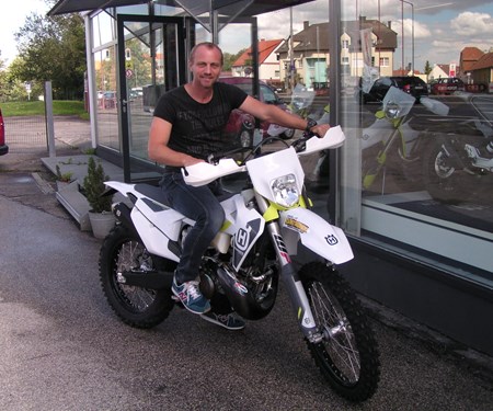 Übergabe einer Husqvarna TE 250/2022 Übergabe einer Husqvarna TE 250/2022
