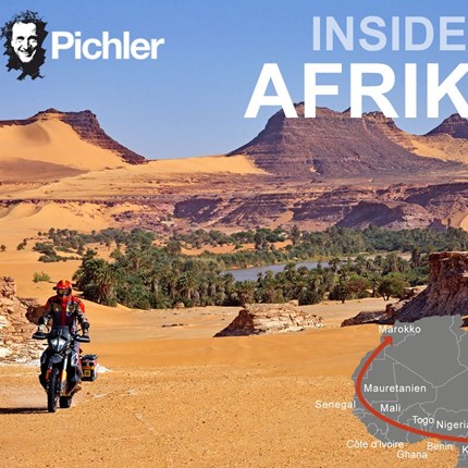 Vortrag Joe Pichler - 21.10.2021 
Joe Pichler Live Reportage - 21.10.2021 
Inside Afrika - 22.000 Kilometer durch Wüste, Busch und Regenwald
 Wann: 	DO. 21. ... Weiter >>