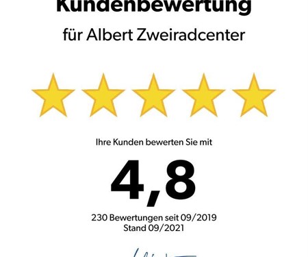 230 Bewertungen bei mobile.de