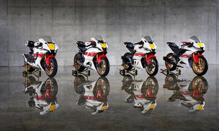 Die 2022er Modelle der R-Serie feiern die Grand-Prix-Renngeschichte von Yamaha