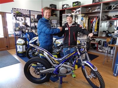 Trialübergabe an ÖSV-Athleten --> Sherco ST300! Trialübergabe an ÖSV-Athleten --> Sherco ST300!