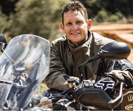 RICKY CARMICHAEL FÄHRT DEN NEUEN TIGER 1200 PROTOTYPEN RICKY CARMICHAEL FÄHRT DEN NEUEN TIGER 1200 PROTOTYPEN