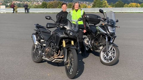 ADAC Fahrsicherheitstraining in Gründau mit einer NC750X und AfricaTwin CRF1000