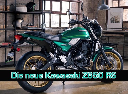 Die neue Kawasaki Z650 RS!