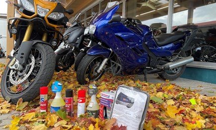 Bikes richtig einwintern 