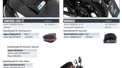 Neue Gepäcklösungen und Schutzbügel von Hepco&Becker für die CMX1100 Rebel 