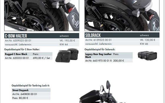 Neue Gepäcklösungen und Schutzbügel von Hepco&Becker für die CMX1100 Rebel  - Bild 5