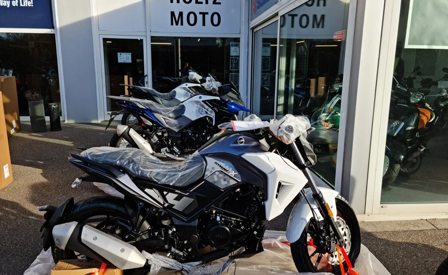 125ccm Motorräder neu eingetroffen Bild 2: 125ccm Motorräder neu eingetroffen