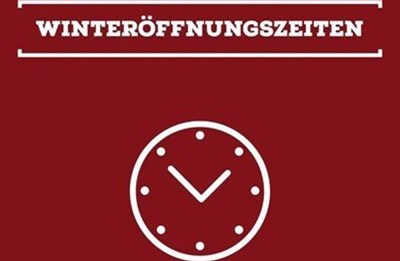 Montag´s geschlossen von November bis Ende Februar