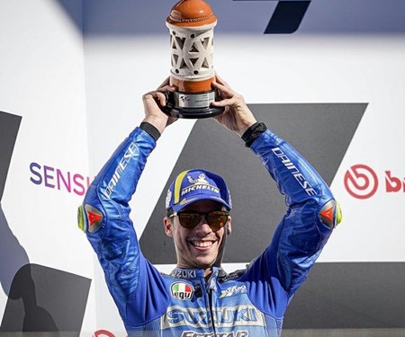 Mir zurück auf dem Podium in Portimao Mir zurück auf dem Podium in Portimao
