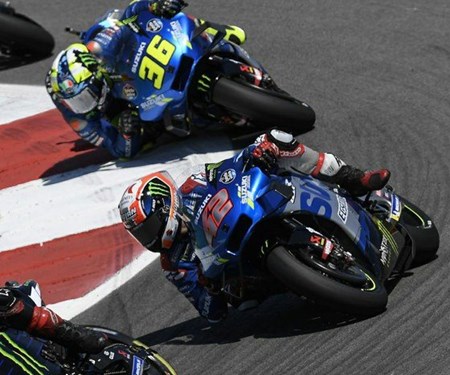 Suzuki bereitet sich auf das vorletzte Rennen in Portimao vor Suzuki bereitet sich auf das vorletzte Rennen in Portimao vor