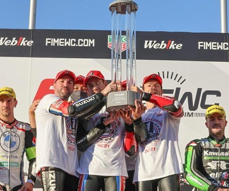 Suzuki erringt den Weltmeistertitel 2021 in der FIM Langstrecke Suzuki erringt den Weltmeistertitel 2021 in der FIM Langstrecke