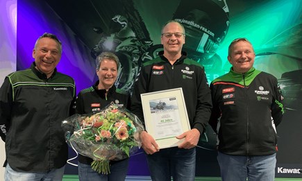 45 Jahre Kawasaki Vertragshändler