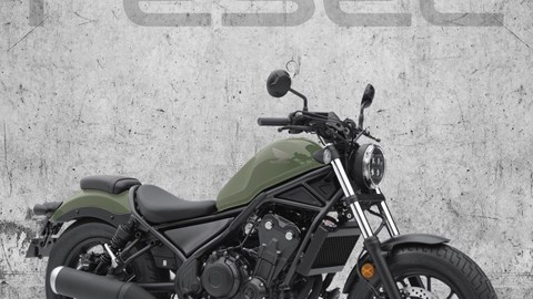 Honda Semmler - 2022! neue Farbe für Rebel 500