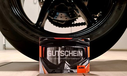 KTM Geschenkgutschein jetzt bei uns erhältlich! 
