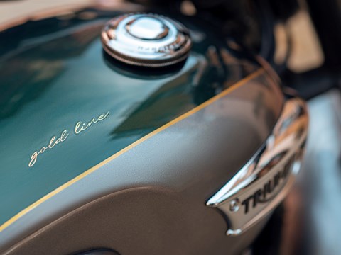 TRIUMPH GOLD LINE 2022 - BONNEVILLE T100