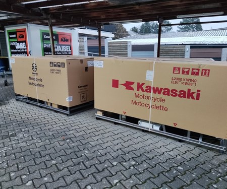 Neue 2022er Kawasakis eingetroffen!