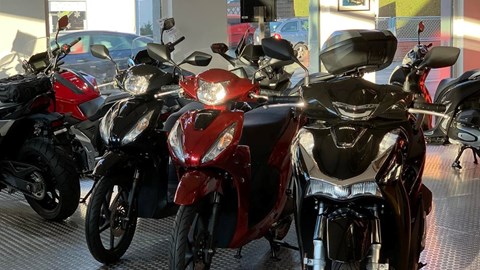 Sonderangebot Vision 110 mit Zulassung ohne Kilometer für 2.600 ,-€