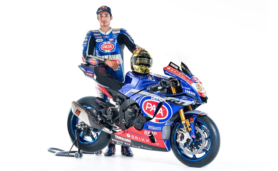 Limited Edition Replica des Yamaha R1 Weltmeister-Motorrads von Toprak Razgatlioglu wird Öffentlichkeit vorgestellt Bild 9: Limited Edition Replica des Yamaha R1 Weltmeister-Motorrads von Toprak Razgatlioglu wird Öffentlichkeit vorgestellt