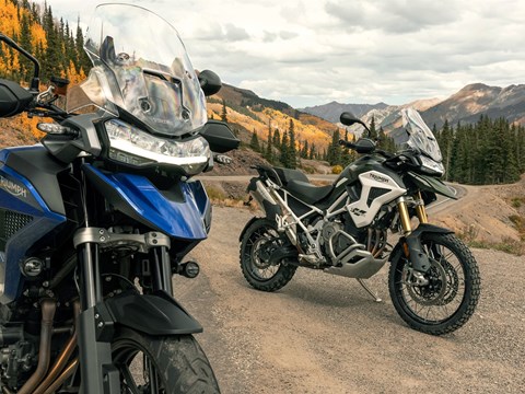 Die brandneue Triumph Tiger 1200.