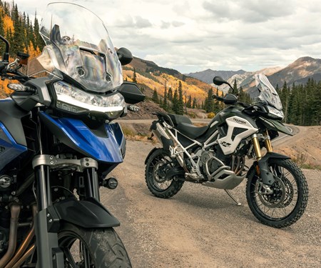 Die brandneue Triumph Tiger 1200.