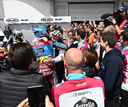 elf TOTAL: Moto 2 Marc VDS + Triumph Motorenöle