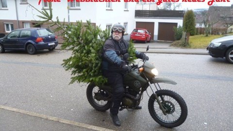 Frohe Weihnachten und ein gutes neues Jahr