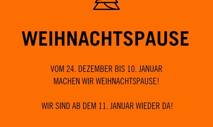 WEIHNACHTSPAUSE