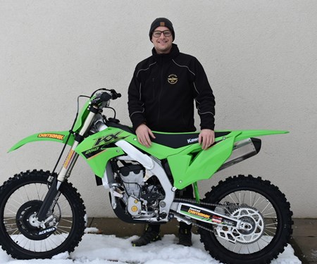 Roll out einer Kawasaki KX 250 ! Roll out einer Kawasaki KX 250 !