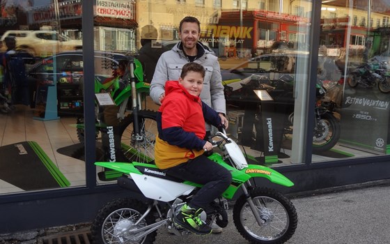 Zum Geburtstag eine KLX 110 !! - Bild 2 Zum Geburtstag eine KLX 110 !! - Bild 2