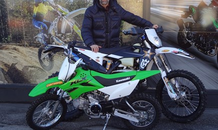 Vater und Tochter im Bike-Fieber!