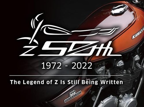 Z1 bis Z50 – Kawasaki feiert ein halbes Jahrhundert Z Modelle