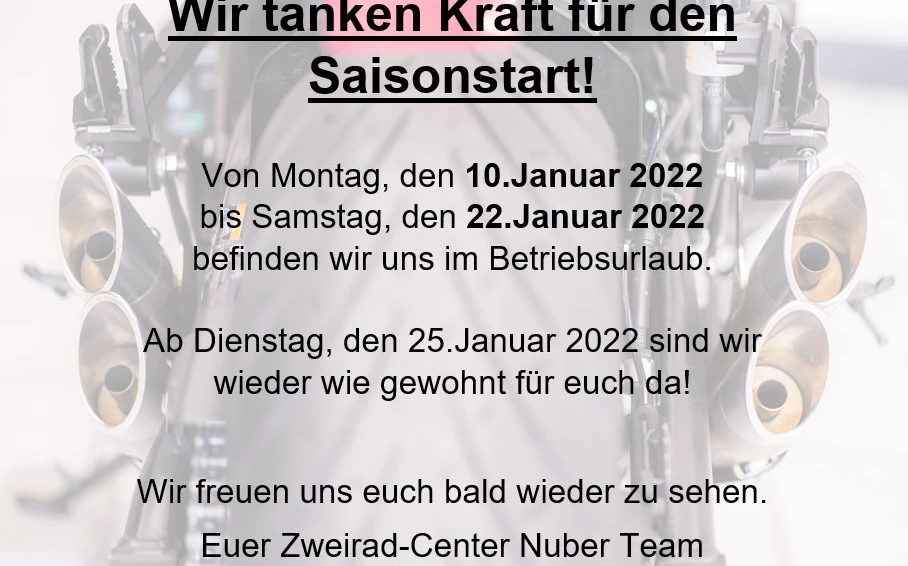 Wir tanken Kraft für den Saisonstart! Bild 1: Wir tanken Kraft für den Saisonstart!
