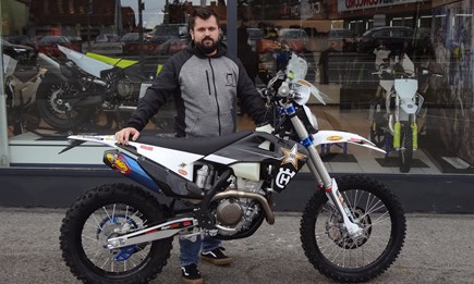 FE 350 Rockstar übergeben!