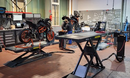 Die Werkstatt läuft!